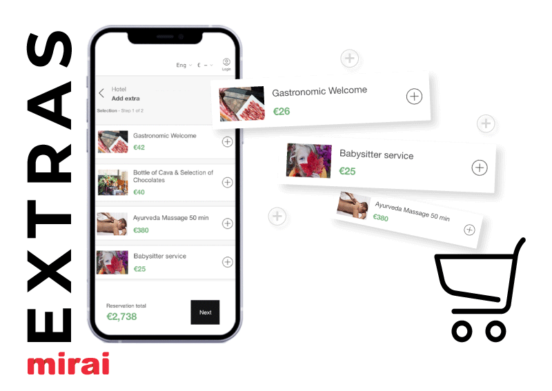  vente extras canal direct mirai