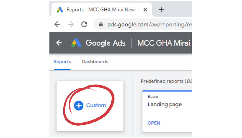 mirai compétitivité prix google ads