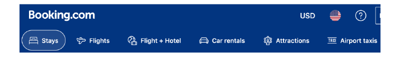voyages connectés modèle merchant Booking.com Mirai