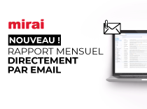 mirai rapport mensuel email