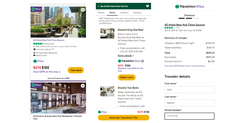 booking tripadvisor plus Mirai