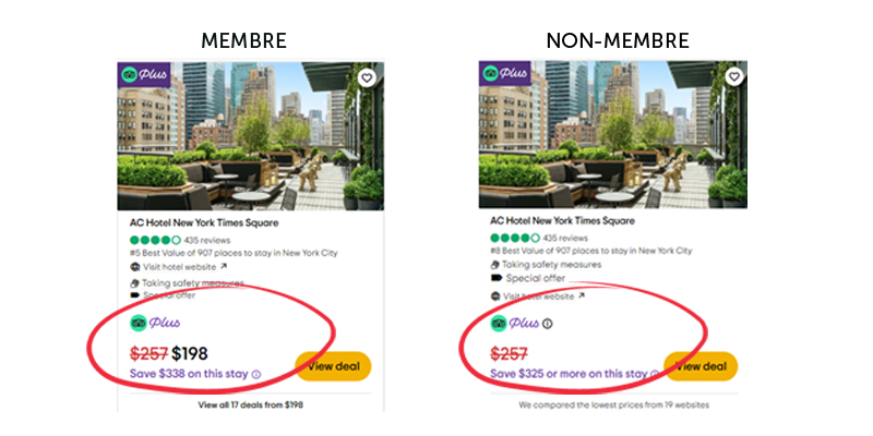 tripadvisor plus membre Mirai